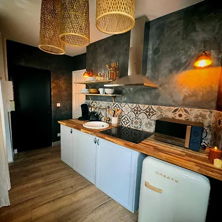 Duplex Safari Jusqu'a 4 Personnes, Spa, Cinema Et Lit Sous Les Arbres, Day Use, 10 Min Centre 公寓 阿棉