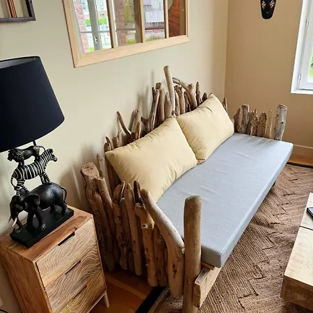 Duplex Safari Jusqu'a 4 Personnes, Spa, Cinema Et Lit Sous Les Arbres, Day Use, 10 Min Centre