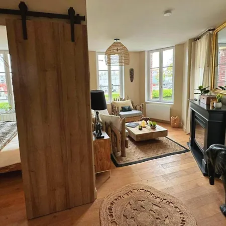 Duplex Safari Jusqu'a 4 Personnes, Spa, Cinema Et Lit Sous Les Arbres, Day Use, 10 Min Centre 公寓 阿棉