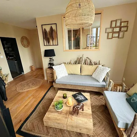 Apartment Duplex Safari Jusqu'a 4 Personnes, Spa, Cinema Et Lit Sous Les Arbres, Day Use, 10 Min Centre *