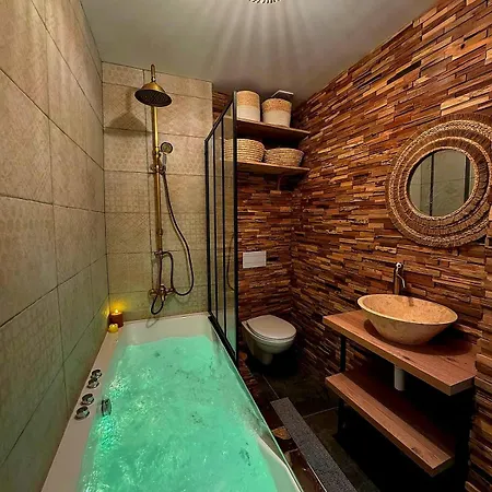 Appartamento Duplex Safari Jusqu'a 4 Personnes, Spa, Cinema Et Lit Sous Les Arbres, Day Use, 10 Min Centre