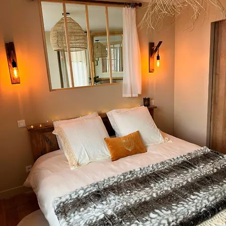 Apartment Duplex Safari Jusqu'a 4 Personnes, Spa, Cinema Et Lit Sous Les Arbres, Day Use, 10 Min Centre *