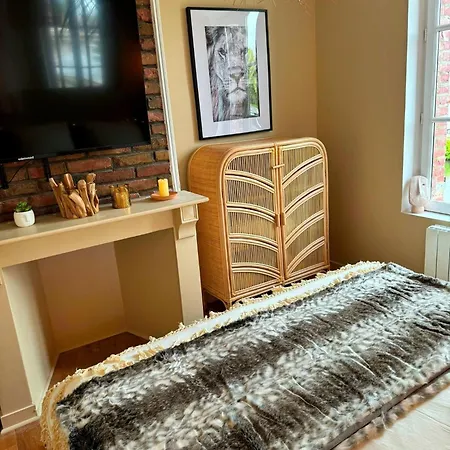 Duplex Safari Jusqu'a 4 Personnes, Spa, Cinema Et Lit Sous Les Arbres, Day Use, 10 Min Centre 公寓